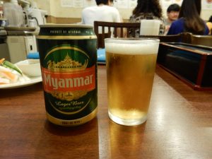 ミャンマー,高田馬場,リトルヤンゴン,スィゥミャンマー,ミャンマー料理,ミャンマービール,お茶の葉サラダ,焼酎,タミントゥッ,ナンジートゥッ