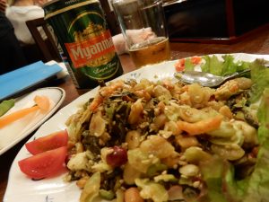 ミャンマー，高田馬場，リトルヤンゴン，スィゥミャンマー，ミャンマー料理，ミャンマービール，お茶の葉サラダ，焼酎，タミントゥッ，ナンジートゥッ