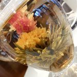 工芸茶，横浜，中華街，善隣門，山東2号店，餃子，五彩金花